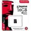 Карта пам'яті Kingston 16GB microSDHC class 10 UHS-I V30 A1 (SDCIT2/16GBSP) - мініатюра 3