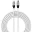 Кабель Baseus CoolPlay Series Type-C to iPhone (Lightning) 20 W 2 метри білий CAKW000102 - мініатюра 1