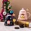 Кухоль з кришкою новорічний Merry Christmas 13667 400 мл синій - мініатюра 3