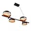 Потолочный светильник Brille подвесной BR-01 666S/4 LED 20W NW BK/G - миниатюра 4