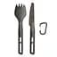 Набір столових приладів Sea to Summit Frontier UL Cutlery Set, ложка-вилка та ніж Темно-сірий - мініатюра 1