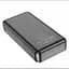 Зовнішній акумулятор Power bank HOCO J100A 20000 mAh Повербанк для телефона / Павербанк Чорний - мініатюра 3