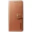 Шкіряний чохол-книжка GETMAN Gallant (PU) для Samsung Galaxy A14 4G/5G Коричневий - мініатюра 1