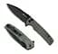 Ніж cкладний Sencut Sachse S21007-2 Micarta зелений - чорне лезо - мініатюра 1
