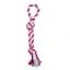 Игрушка для собак Misoko&Co Веревочная петля. pink. 40 cm - миниатюра 1