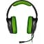 Ігрові навушники Corsair HS35 Green зі знімним мікрофоном - мініатюра 2