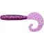 Силикон Reins Fat G-Tail Grub 3" 428 Purple Dynamite (12 шт/уп) - миниатюра 1