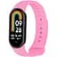 Ремінець для фітнес-браслета Lemfo для Xiaomi Mi Band 8 і 9 рожевий - мініатюра 1