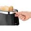 Тостер Russell Hobbs 26760-56 RH Bronte 2S Toaster чорний (25523036001) - мініатюра 4
