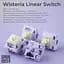 Клавіатура Epomaker EP84 Wisteria Linear White механічна бездротова (EP84-W-WL) - мініатюра 17