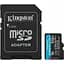 Карта пам'яті Kingston microSDXC Canvas Go! Plus 512GB Class 10 UHS-I U3 V30 A2 + SD адаптер (SDCG4/512GB) [139172] - мініатюра 2