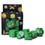 Набір кубиків Opaque 7 Dice Set - Green , 7 шт. (g7dopaq02) - мініатюра 1