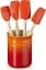 Набір кухонного приладдя Le Creuset Set of Crock + 4 Craft Utensils Flame - мініатюра 1