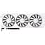 Відеокарта XFX Quicksilver AMD Radeon RX 9070 XT Magnetic Air Edition White [RX-97TMAQKW9] UA [130494] - мініатюра 2