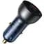 Автомобильное зарядное устройство для Baseus Particular PPS 1USB + Type-C 65W CCKX-C0G Dark Grey - миниатюра 2
