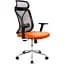 Офисное кресло GT Racer X-W80, черно-оранжевое (X-W80 Black/Orange) - миниатюра 1