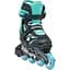Ролики Rollerblade Microblade 33-36,5 Чорний-Бірюзовий - мініатюра 4