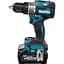 Дриль-шуруповерт Makita HP001GD201 40V 2x2.5Ah [89345] - мініатюра 1