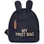 Рюкзак детский Childhome My first bag black/gold - миниатюра 1