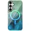 Чохол TPU Shiny Mountain (MagFit) для Samsung Galaxy S25 FE Green / Blue - мініатюра 1