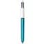 Ручка кулькова BIC 4 Colours Shine Blue, 1 мм, 4 кольори, 1 шт. (982874) - мініатюра 1