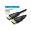 Кабель мультимедийный DisplayPort M to DisplayPort M 1.0m black Vention (HCCBF) - миниатюра 2
