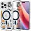 Чохол Ultra Hybrid MagSafe Analogue для iPhone 16 Pro Max (ACS08726) - мініатюра 1