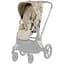Чохол тканинний для прогулянкового блоку Cybex Priam Simply Flowers Beige (521002829 - мініатюра 1