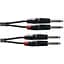 Коммутационный кабель 2xJack 6,3 - 2xJack 6,3 1.5 м Cordial CIU 1,5 PP Rean Silver - миниатюра 1