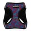 Шлея для собак Bronzedog Sport Vest Вишни M 24х18х3 см синяя - миниатюра 2