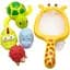 Набір іграшок для купання Bibi Toys Сачок жираф та 4 тваринки (760790BT) - мініатюра 2