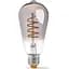 Світлодіодна лампа LED Videx Filament ST64FGD 4W E27 2100K дімерна графіт (VL-ST64FGD-042720 - мініатюра 2