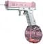 Електричний водяний пістолет високого тиску для дітей і дорослих Glock Water Gun рожевий - мініатюра 4
