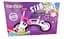 Біговел Kinderway STAR BIKE 10 з EVA колесами чорно-білий - мініатюра 1