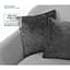 Подушка декоративная ТЕП Velour 40х40 см 272 cерая (3-00437_07368) - миниатюра 5