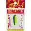 Блешня Select Welldy 1.8g 31mm #17 DarkSpace Chartreuse - мініатюра 2