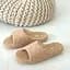 Кімнатні капці жіночі MBM My Home Nika Beige розмір 36-37 бежеві (SL-19 36-37 BEIGE) - мініатюра 4