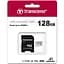 Карта пам'яті Transcend MicroSDXC 128GB 300S class 10 UHS-I U3 + adapter SD (TS128GUSD300S-A) - мініатюра 2
