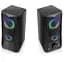 Колонки 2.0 Real-El S-107 Black, 2 x 3 Вт, USB, mini - jack 3.5 мм, RGB - підсвічування (EL121100017) - мініатюра 5