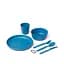 Набір посуду Sea to Summit Camp Dinnerware Set w/ Mesh Sack [6 Piece] Синій - мініатюра 2
