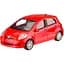 Машина Металева Toyota Yaris Welly 44003Cw Масштаб 1:43 Червоний - мініатюра 1