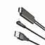 Кабель адаптер HOCO UA14, Lightning HDMI USB, довжина 2 м, передача зображення, підтримка HD - мініатюра 3