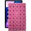 Чехол StatusCASE из экокожи для планшета Lenovo Tab M10 Plus (3rd) Розовый ромб - миниатюра 1