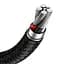 Кабель Baseus Cafule Cable USB-C to USB-C Cable 100W 2m Silver (CATKLF-X09) - мініатюра 6
