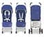 Коляска-тростина Maclaren Techno XT Blue Silver синя (WD1G070042) - мініатюра 3