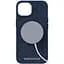 Чехол-накладка Njord Salmon Leather MagSafe Case Blue для iPhone 14 (NA41SL01) - миниатюра 5
