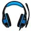 Дротова гарнітура Hunterspider Gaming with LED V3, USB, 3.5mm, 2.2m, black-blue - мініатюра 4