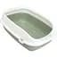 Туалет для кішок MPS з рамкою Beta plus small Light Green 43 x 31 x 16 см - мініатюра 1