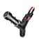 АЗУ Baseus Y type dual USB+cigarette lighter extended car charger 3.1 A CCALL-YX01 Black - мініатюра 4