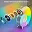Акумуляторний нічник G-Smart N70 RGB з годинником та Bluetooth колонкою (Білий) - мініатюра 5